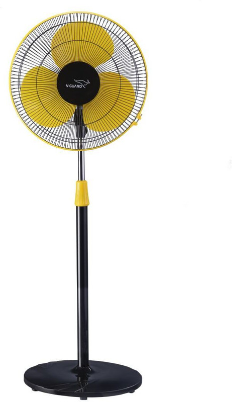 V-Guard Esfera STS Neo (Yellow Black) with 2 Year Warranty 400 mm Pedestal Fan(5 Star | Yellow Black | Pack of 1)