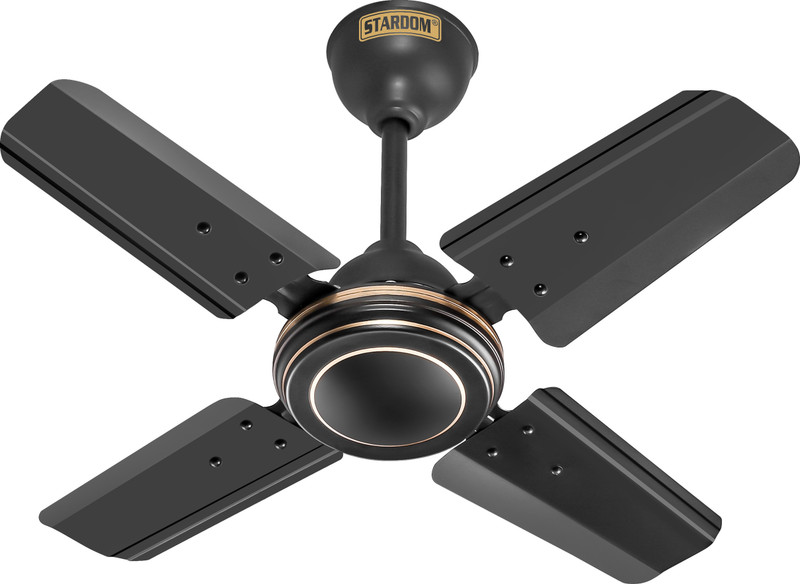 Stardom Eagle Ultra High speed smoke brown 24 inch 600 mm 4 Blade Ceiling Fan(Anti Dust | SMOKE BROWN | Pack of 1)