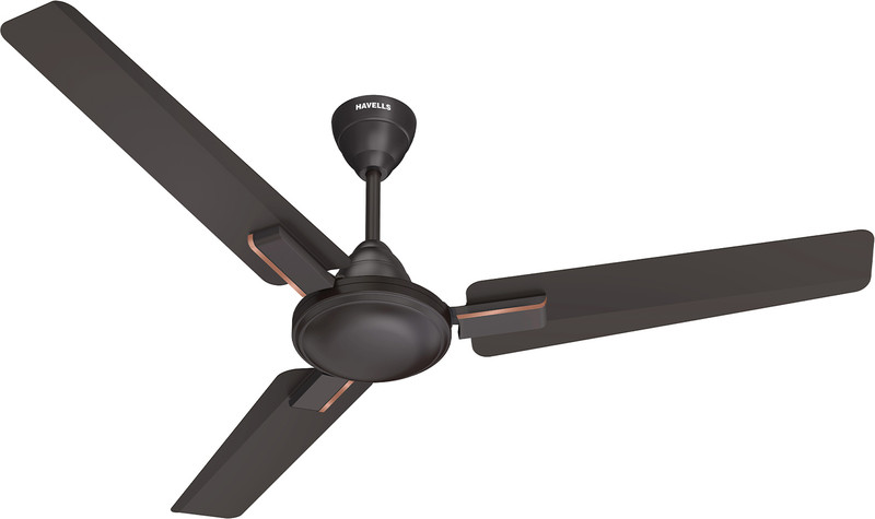 HAVELLS Ambrose Neo Ceiling Fan| High Speed, High Air Delivery| Strong & Powerful motor with 2 Year Warranty Anti Dust 1200 mm Ceiling Fan(Smoke Brown | Pack of 1)