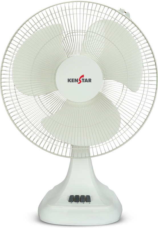 Kenstar Voltix Pro with 1 Year Warranty 400 mm Table Fan(White | Pack of 1)