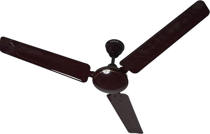 Cadlec Breeza 1200 MM with 3 Year Warranty Ultra High Speed Ceiling Fan(Smoke Brown | Pack of 1)