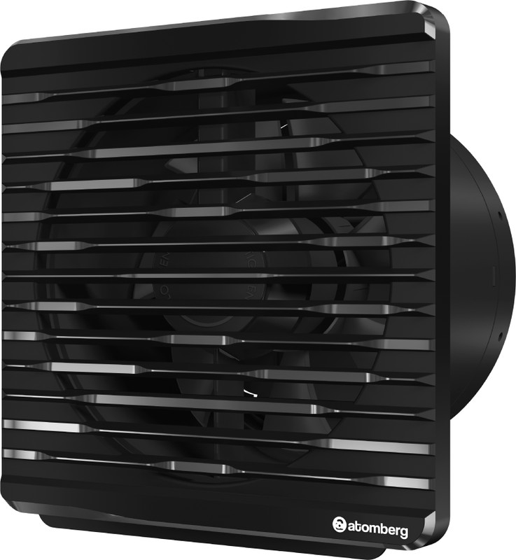 Atomberg Efficio Orb6 InchIdeal For Bathroom & KitchenInstallation-Round Cut(153mm) 150 mm Exhaust Fan(GlossBlack)