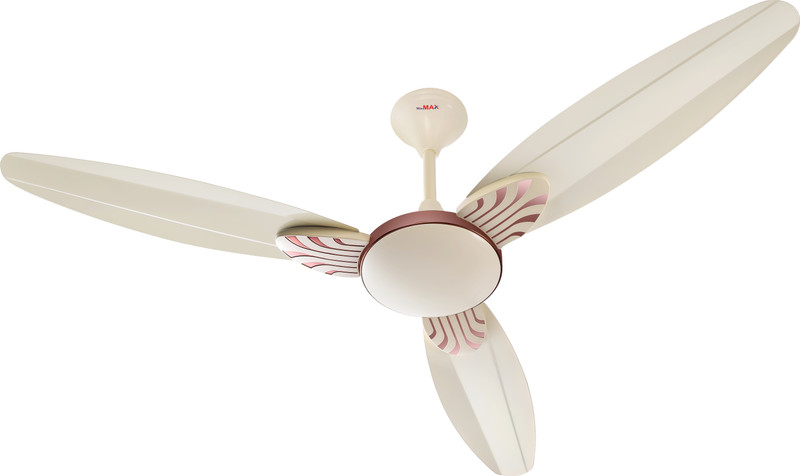 MinMAX SENORITA 48" Ultra High Speed 1200 mm 3 Blade Ceiling Fan(Anti Dust | Ivory | Pack of 1)