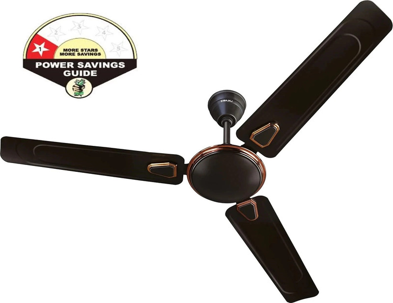 BAJAJ EDGE HS NEO DECO EE 1200 MM CHOKO BROWN with 2 Year Warranty Anti Dust 1200 mm Ceiling Fan(Choko Brown | Pack of 1)