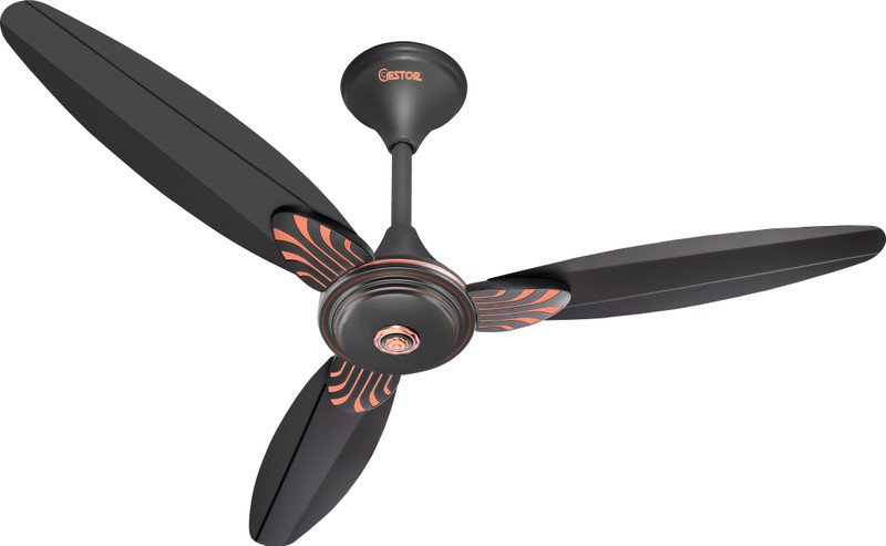GESTOR Azure with 36 Months Warranty Anti Dust 1200 mm Ceiling Fan(Smoked Brown | Pack of 1)