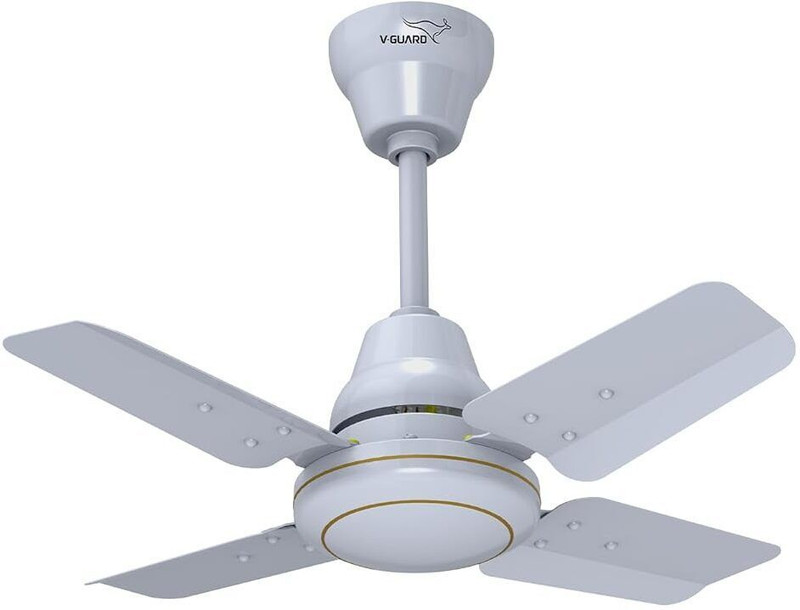 V-Guard Windle Pro Ps (White) with 2 Year Warranty Ultra High Speed 600 mm Ceiling Fan(1 Star | White | Pack of 1)