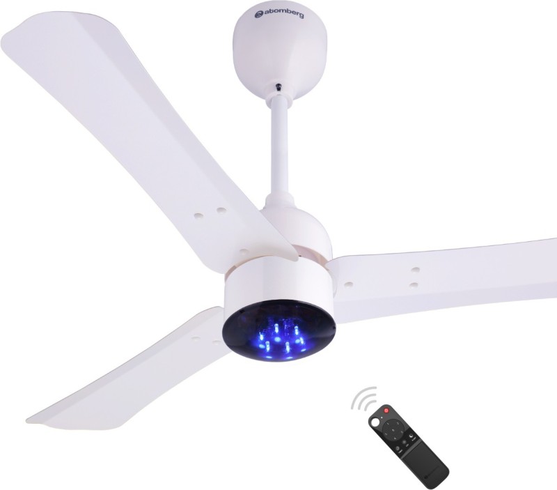Atomberg Renesa+ 5 Star BEE Rated 5 Star 900 mm BLDC Motor with Remote 3 Blade Ceiling Fan(Pearl White, Pack of 1)