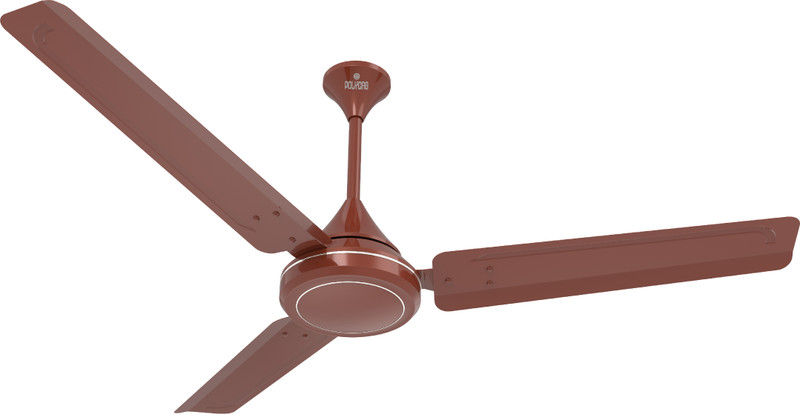 Polycab Charisma PLUS 1 Star with 2 Year Warranty Ultra High Speed 1200 mm Ceiling Fan(1 Star | LUSTER BROWN | Pack of 1)