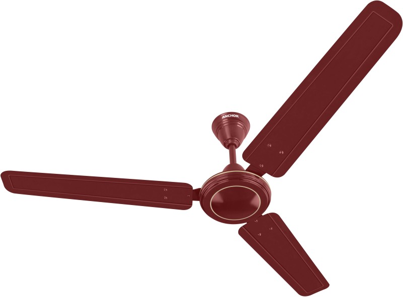 ANCHOR CoolKing Neo Ceiling Fan 1200 mm, 3 Blade Ceiling Fan (Ruby Colour, Pack of 1) 1200 mm Silent Operation 3 Blade Ceiling Fan(Ruby Colour, Pack of 1)