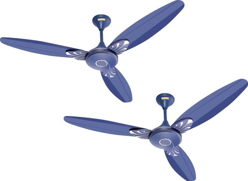 Stardom RACER with 24 Months Warranty Ultra High Speed 1200 mm Ceiling Fan(MET BLUE | Pack of 2)