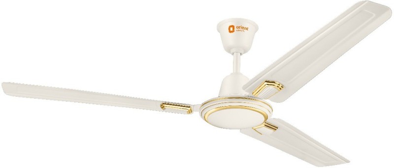 Orient Electric Ujala Air Deco 1 Star 1200 mm Ultra High Speed 3 Blade Ceiling Fan(Ivory, Pack of 1)