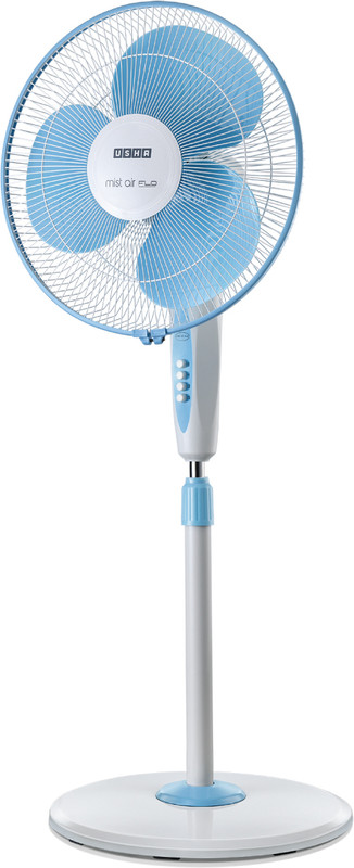 USHA Mist Air Flo with 2 Year Warranty 400 mm Pedestal Fan(Dark Blue | Pack of 1)