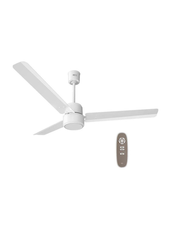 Reo by Havells Unnovate|Remote Controlled|Reverse Rotation Mode| Timer Setting| Low Noise with 2 Year Warranty BLDC Motor 1200 mm Ceiling Fan(5 Star | Elegant White | Pack of 1)