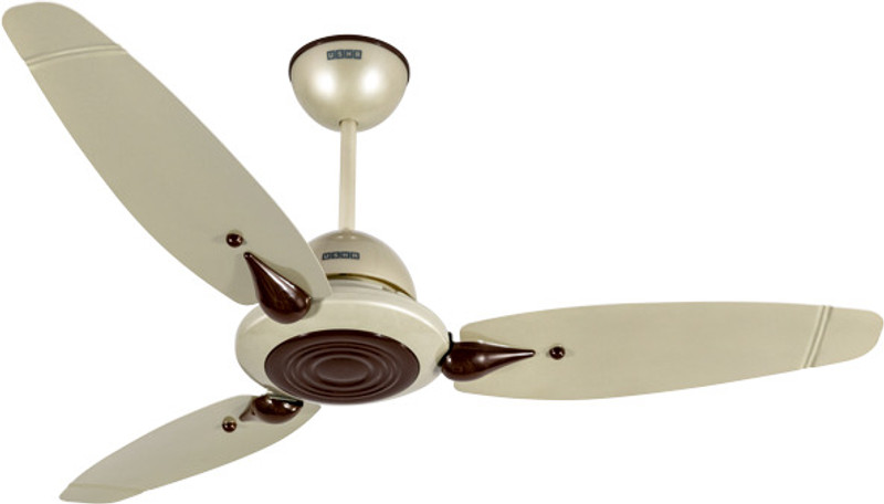USHA RHO with 2 Year Warranty 1200 mm Ceiling Fan(5 Star | Silk Grey | Pack of 1)