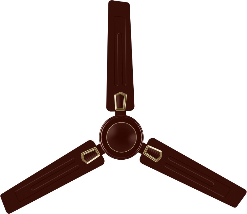 Anchor By Panasonic Coolking Neo DLX Star High Speed 1200mm 1 Star Rated Ceiling Fan for Home 1 Star 1200 mm Anti Dust 3 Blade Ceiling Fan(BROWN, Pack of 1)