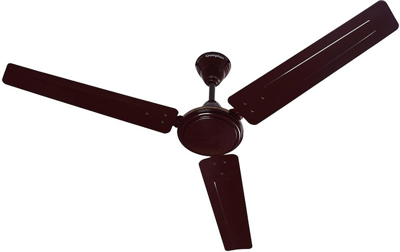 Crompton SUREBREEZE SEA SAPPHIRA (1 Star) 1 Star 1200 mm 3 Blade Ceiling Fan(Lustre Brown, Pack of 1)
