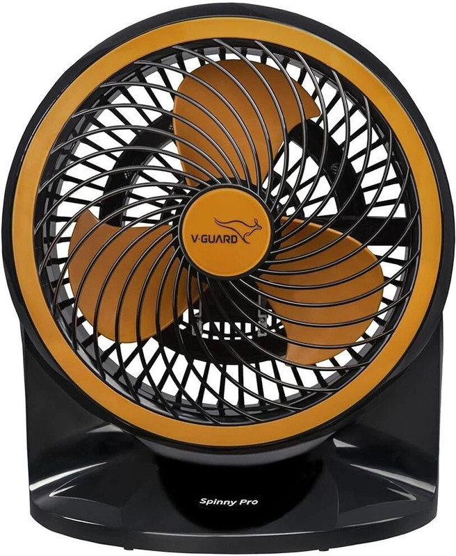 V-Guard Spinny Pro with 2 Year Warranty 180 mm Table Fan(Orange Black | Pack of 1)