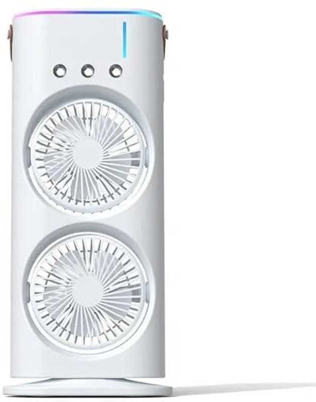 WALNIC Portable Double Ended Mist Spray Fan for Summer Cooling Fan All in one Cooler(Multicolor)