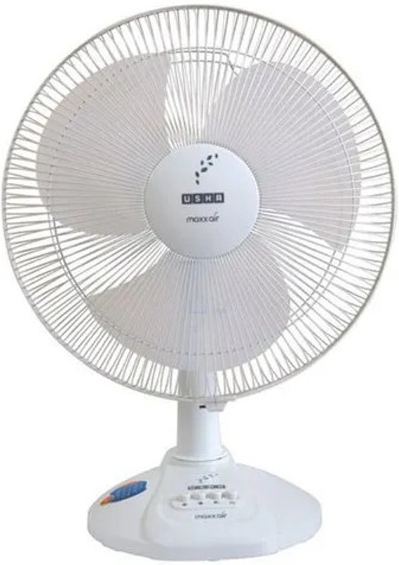 RR Centaur with 2 Year Warranty 400 mm Table Fan(1 Star | Blue, White | Pack of 1)