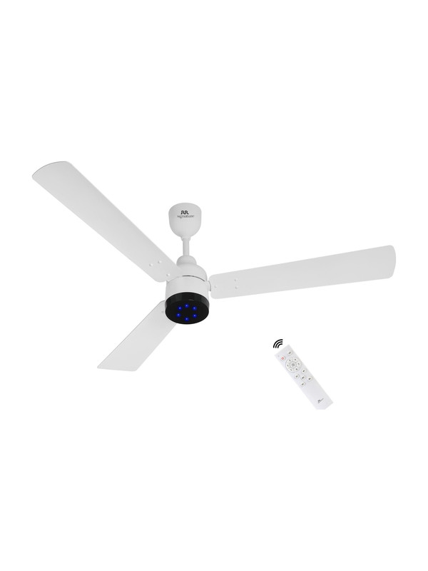RR Signature Energy Pro with 3 Year Warranty BLDC Motor 1200 mm Ceiling Fan(5 Star | Mirage White. | Pack of 1)