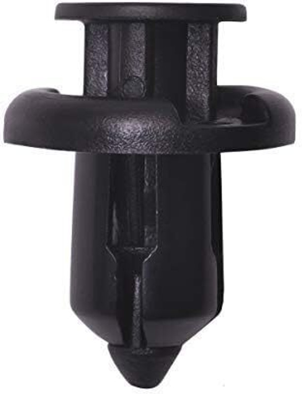 KDTRD Hole Rivet Fastener Mud Flaps Bumper Fastener Fender Clips for Car- Black (8mm) Fastener(PUSH RIVETS, PACK OF 25)