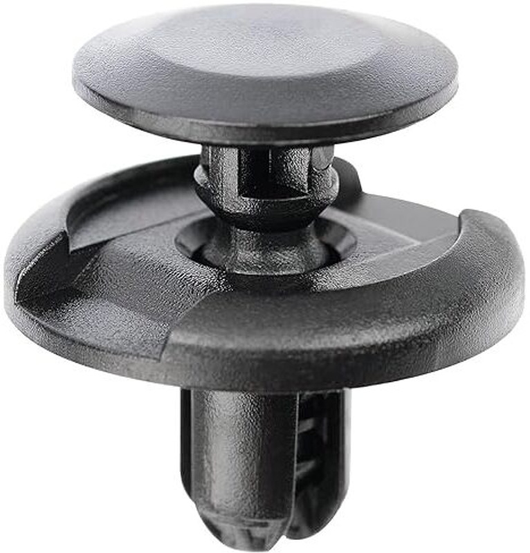KDTRD Fastener(50PCS Black Fender Clip Plastic Clips Car Door, Bumper, Fender PushType Rivets)