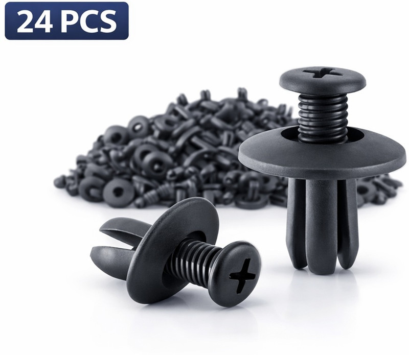 RUTPI VARIABLES Universal Car Bumper Push Rivet Fastener Clips Fastener(Car Bumper Clips)