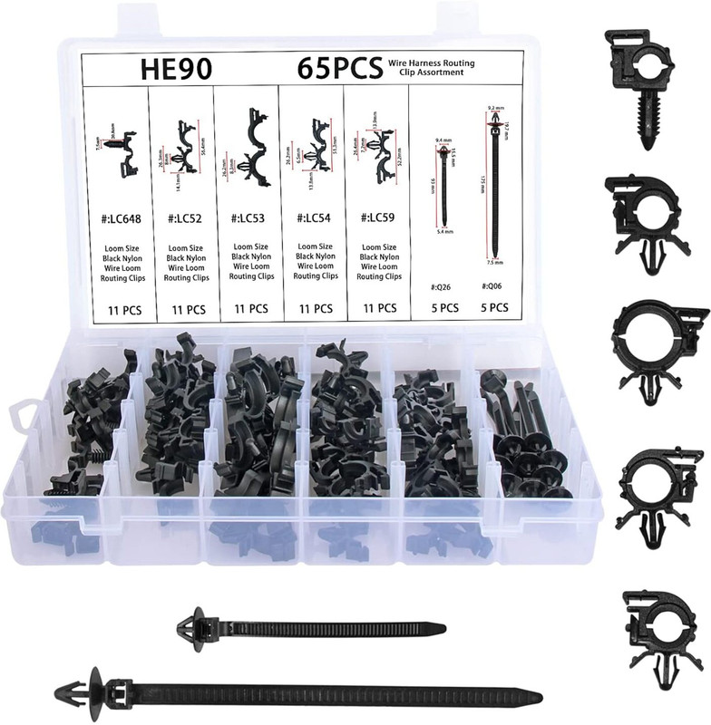 SUNNIFA Fastener(Engine Bay, Door Panel, Dashboard, Body Panel, Fender, Interior Trim, Under Hood)
