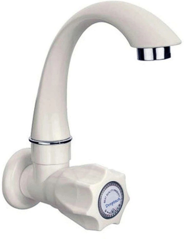 droptech Pvc Sink taps for kitchen sink cock pvc, pvc tap Kitchen Mixer Faucet (Wall Mount Installation Type) Kitchen Mixer Faucet(Wall Mount Installation Type)