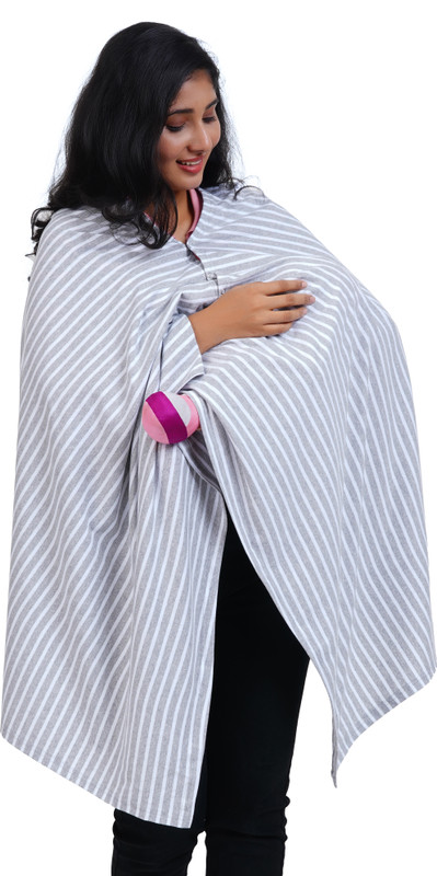 Kowsi Feeding Cloak(Grey Melange)