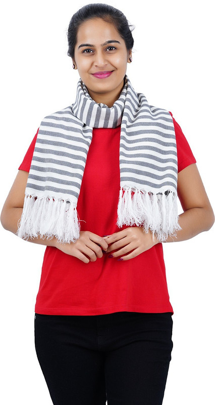 BABYFLYi Mothers Breast Feeding Shawl/ Nursing Cover - striped Navy Blue Feeding Cloak(Blue with White)