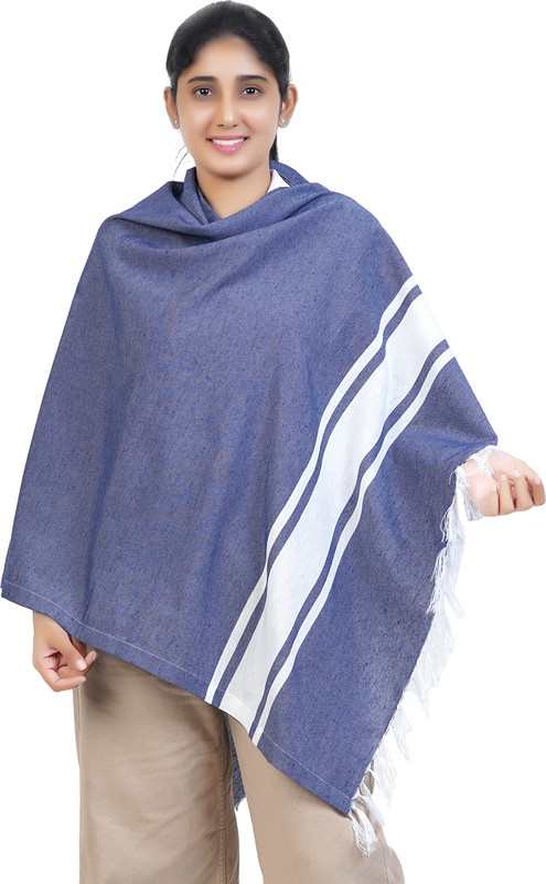 BABYFLYi Mothers Breast Feeding Shawl/Nursing Cover Outdoor 360 protection Feeding Cloak(Denim Blue)