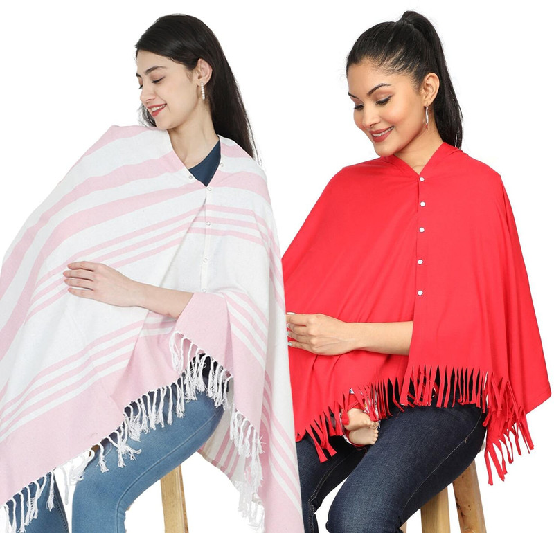 nene Feeding Cloak(Pink-Red Solid)