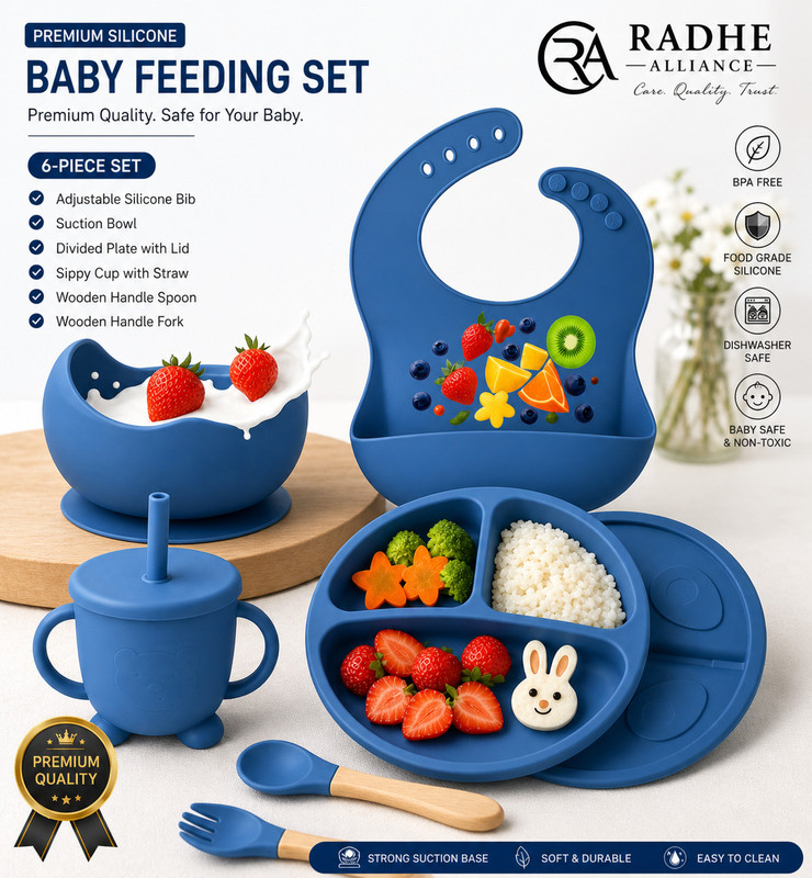 RADHE ALLIANCE Baby Feeding Set Feeding Cloak(MULTY COLOUR)