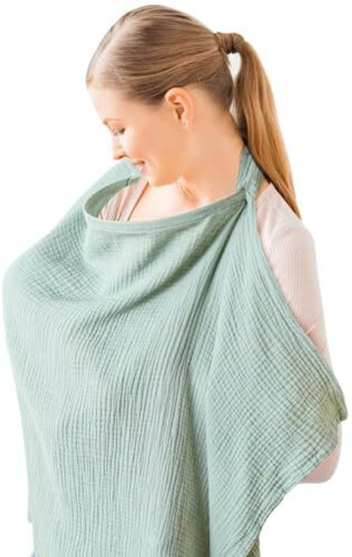 NH Fashion Hub Nursing Cover for Breastfeeding Baby Shopping Cart Cover(Mullti Color)
