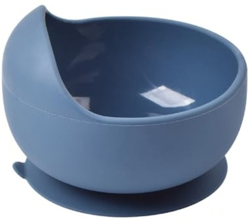 Rsentera Silicone Suction Cup Bowl Non-Slip Learning Feeding BPA Free Food Grade Silicone  - Silicon(Multicolor)