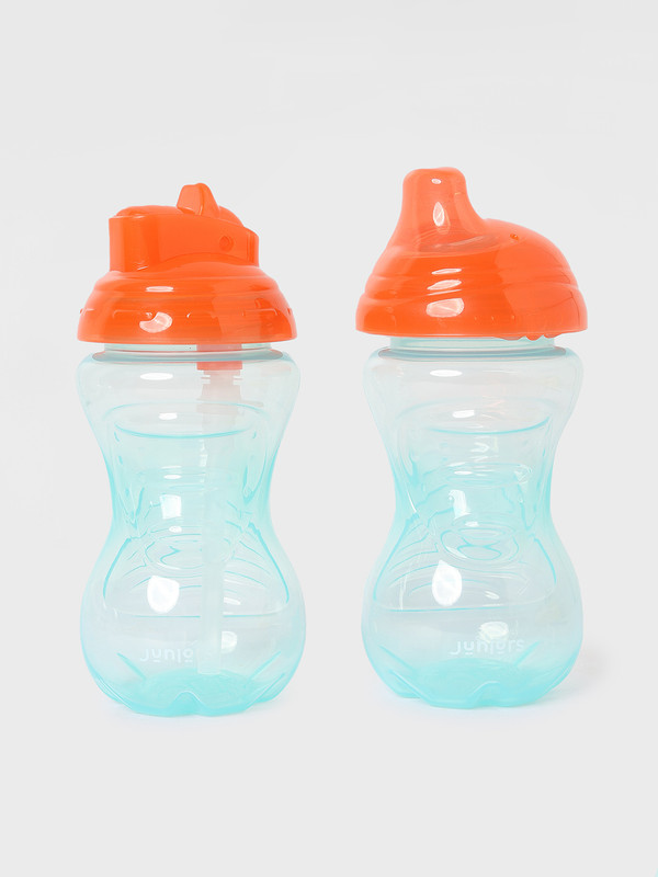 JUNIORS by Babyshop Training Cup Set  - Poly Propylene(Blue)