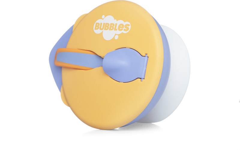 Bubbles Stay Warm Baby Bowl with Suction Base | - BPA Free(Orange)