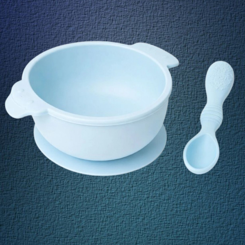arivya Daily Bite Feeding Bowl  - sillicon(Blue)