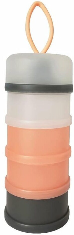 WOLBLIX Portable Milk Powder Dispenser, Baby Feeding Travel Storage Container - Plastic(Multicolor)