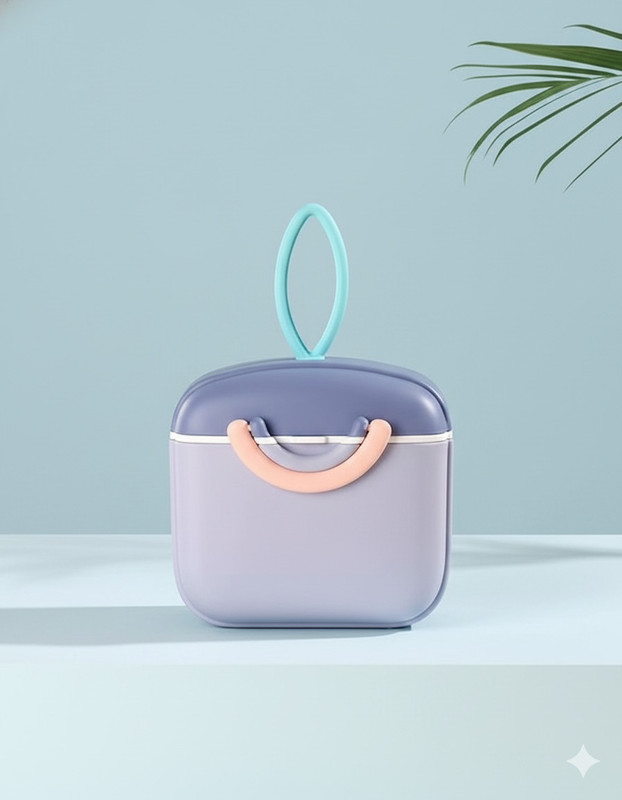 QBLYN Milk Container (3) - Plastic(Multicolor)