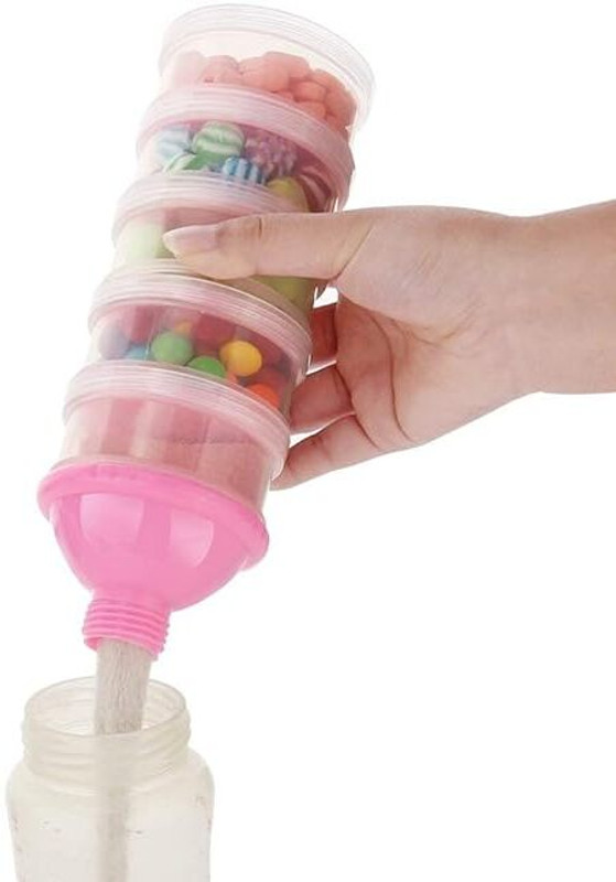 Gabani fashion 1 baby bottle for travel - 4545 - PLASTIC(Multicolor)
