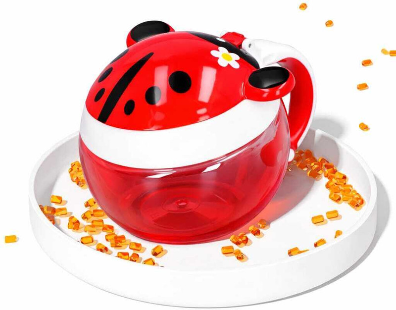 twisoo Cartoon -Themed Toddler Snack Cup  - Plastic(Red)