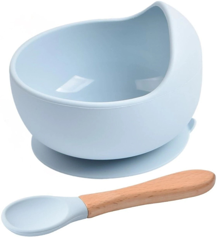 RJJ Enterprise BABY_BOWL_A  - Silicone(Blue)