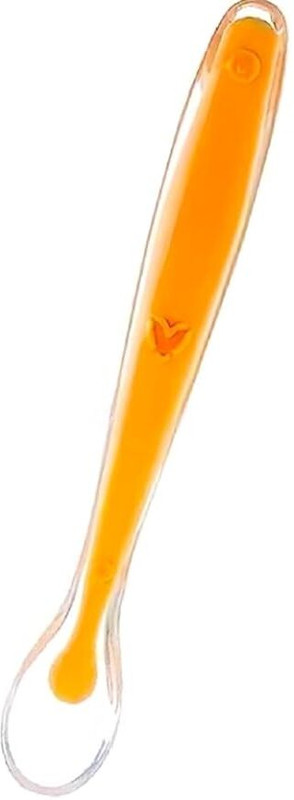 Vadhavan Baby Feeding Spoon Ultra Supple 100% Silicone Tip, BPA Free  - Silicone(Multicolor)