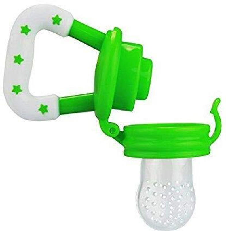 Fotnil Silicone Baby fruit Feeder/Food Feeder/Silicone Food Nibbler Teether IN 1 PICS Feeder(Multicolor)