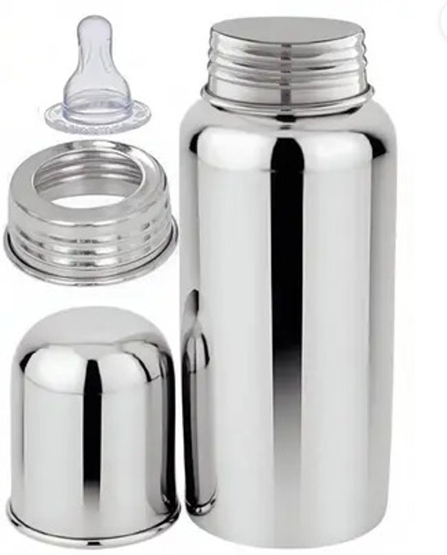 PRATIKA Stainless Steel Bottle Food and Fruit feeder BPA Free  - Stainless Steel(stainless steel)