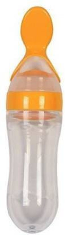 Tinybloom TinybloomBaby_feeding_Utensil3037 - Food Grade Silicon(Orange)