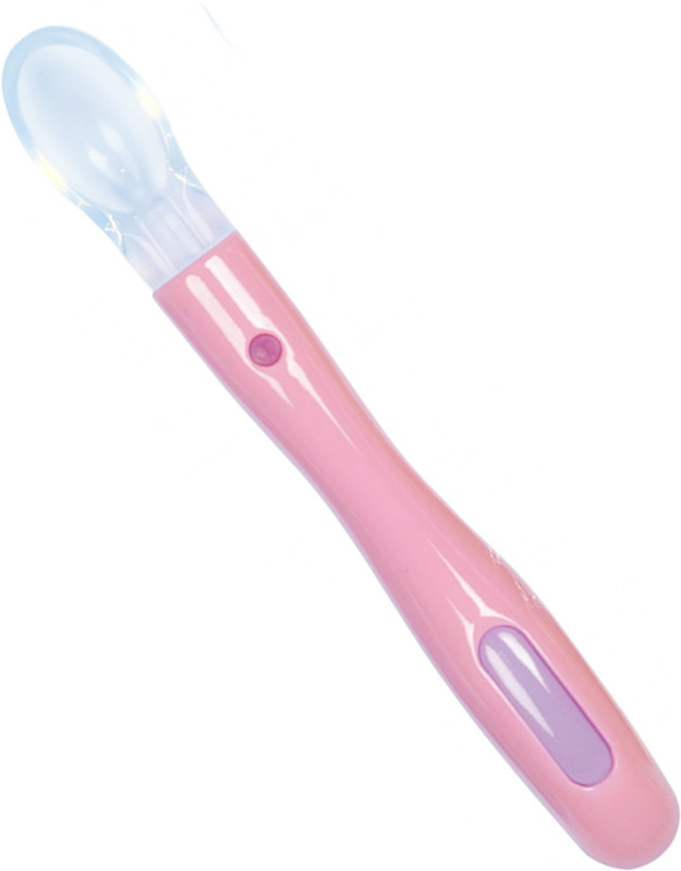 Fash N Vibe Baby Silicone Feeding Spoon | BPA Free Training Spoon for Infants & Toddlers  - Silicone(Random colour)