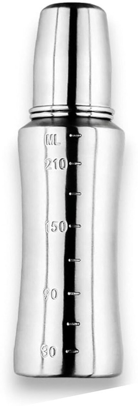 AEREX Stainless Steel Baby Milk Feeding Bottle for Babies, Infants & Toddlers - Stainless Steel(Silver)